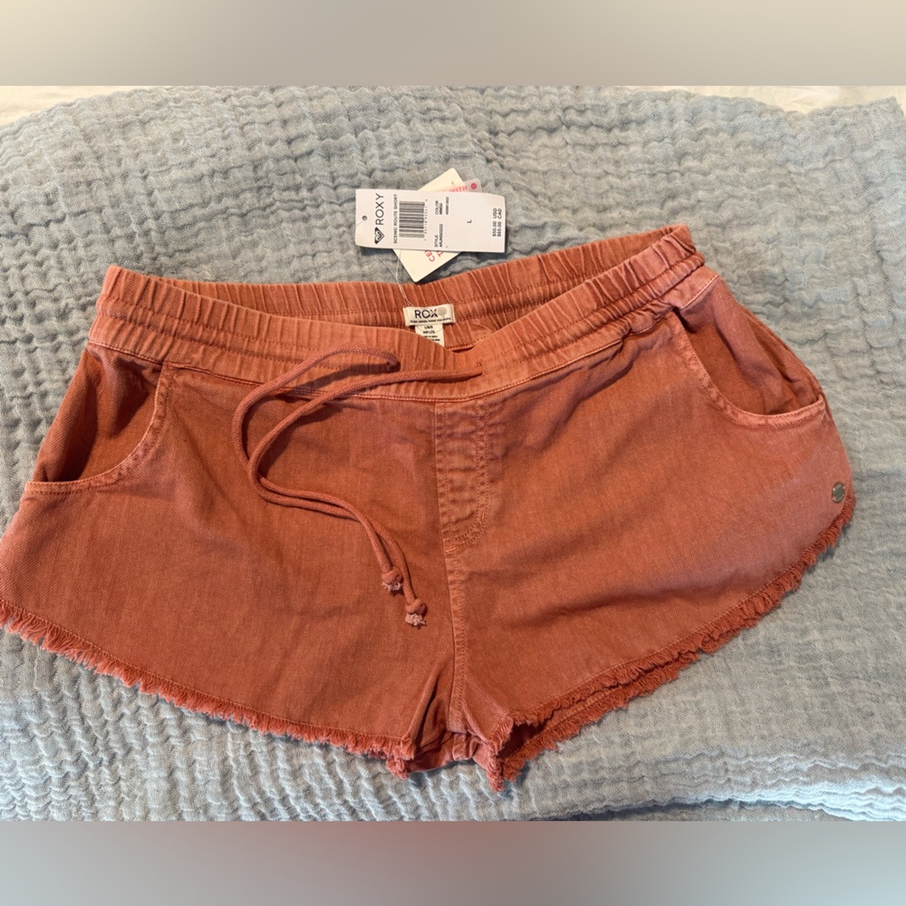 Roxy Terracotta shorts